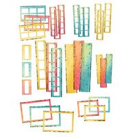 49 And Market - Vintage Artistry Sunburst Filmstrips Frames, 30osaa