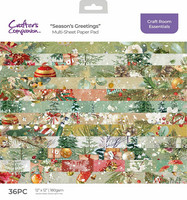 Crafter's Companion - Season's Greetings, Paper Pad 12