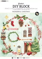 Studio Light - DIY Block Wonderful Christmas, A4