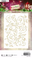 Studio Light - Magical Christmas Ornamental Swirls, Sapluuna