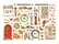 Stamperia - All Around Christmas Elements, Die Cuts