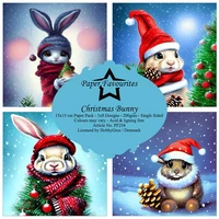 Paper Favourites - Christmas Bunny 6