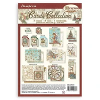 Stamperia - Christmas Greetings, Cards Collection, 13 osaa