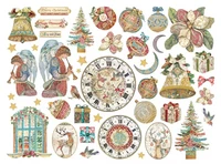 Stamperia - Christmas Greetings, Die Cuts