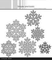 Simple and Basic - Snowflakes, Stanssisetti