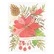 Spellbinders - Glimmer Hot Foil Plate, Full Bloom Poinsettia