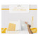 WeR - Sticky Folio, Liima-arkkikansio, Keltainen