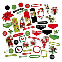 49 And Market - Christmas Spectacular Chipboard Set