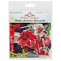 49 And Market - Christmas Spectacular Chipboard Set