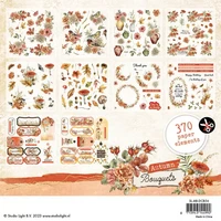Studio Light - Autumn Bouquets Die-Cut Block, Leikekuvat