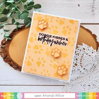 Waffle Flower - Paw Print, Stanssisetti