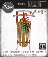 Sizzix - Thinlits Dies By Tim Holtz, Vintage Sled, Stanssisetti