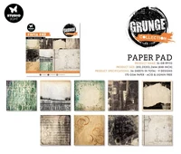 Studio Light - Grunge Inventions, 20x20cm, Paperikko, 36 arkkia