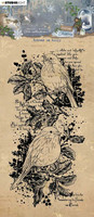 Studio Light - Jenine's Vintage Christmas, Robins on Holly, Leima