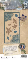 Studio Light - Jenine's Vintage Christmas, Snowflake & Poinsettia, Stanssisetti