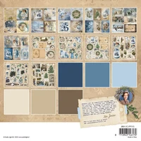Studio Light - Jenine's Vintage Christmas, Designs & Elements, 20x20cm, Paperikko