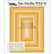 Crealies - Crea-Nest-Lies XXL Rectangles with Dots, Stanssisetti