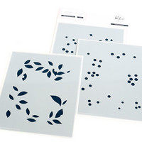 Pinkfresh Studio - Winter Berries Frame, Kerrossapluunasetti