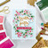Pinkfresh Studio - Winter Berries Frame, Leimasetti