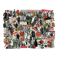 Tim Holtz - Idea-Ology Layers + Paper Dolls Christmas 2023, 95kpl