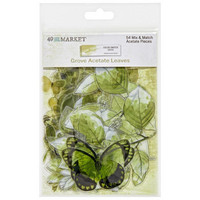 49 And Market - Color Swatch Grove Acetate Leaves