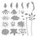 Spellbinders - Floral Stems, Stanssisetti