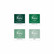 Pinkfresh Studio - Premium Dye Cube Ink Pads, Green Gables