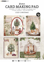 Studio Light - Card Making Pad Cozy Christmas, A4