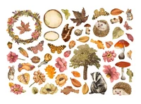 Stamperia - Woodland Ephemera, Die Cuts