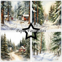 Paper Favourites - Winter Forest 6