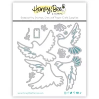 Honey Bee Stamps - Doves, Stanssisetti