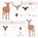Honey Bee Stamps - Deer, Stanssisetti