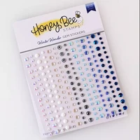 Honey Bee Stamps - Winter Wonder, Gem Stickers, 210kpl