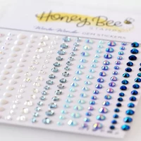 Honey Bee Stamps - Winter Wonder, Gem Stickers, 210kpl