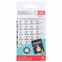 WeR - Chibitronics LED Circuit Stickers, White, LED-valoja