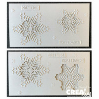 Crealies - 57 Geometric Snowflake Small, Stanssisetti