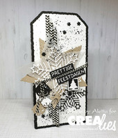 Crealies - 05 Geometric Snowflake Big, Stanssisetti