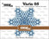 Crealies - 05 Geometric Snowflake Big, Stanssisetti