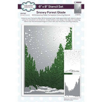 Creative Expressions - Snowy Forest Glade, Sapluunasetti