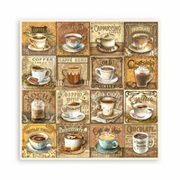 Stamperia - Coffee and Chocolate Maxi Paper Pack 12
