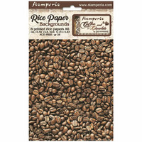 Stamperia - Coffee and Chocolate, Rice Paper, A6, 8arkkia