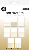 Studio Light - Korttipohja, Foiled Cards, 24kpl