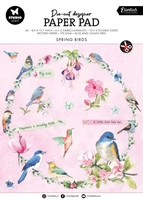 Studio Light - Die-Cut Designer Paper Pad Spring Birds, A4