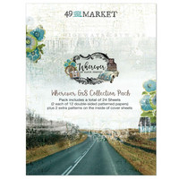 49 And Market - Wherever Collection Pack 6''x8'', 24sivua