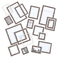 49 and Market - Wherever Chipboard Frame Set, 16 osaa