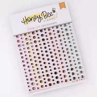 Honey Bee Stamps - Vintage Love, Gem Stickers, 210kpl