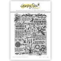 Honey Bee Stamps - Vintage Flora, Leima