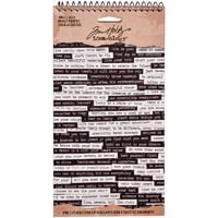 Tarrasetti, Tim Holtz Idea-Ology Sticker Book, Small Talk