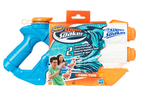 NERF SUPER SOAKER TWIN TIDE