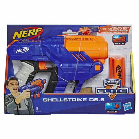 Nerf Elite Shellstrike DS-6 vaahtomuoviammusase
